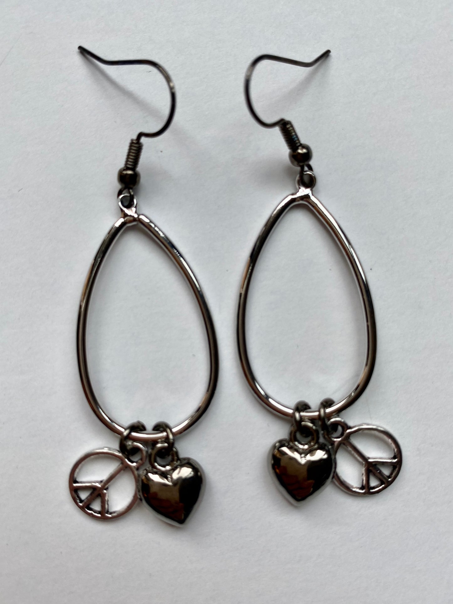 Peace And Love Earrings