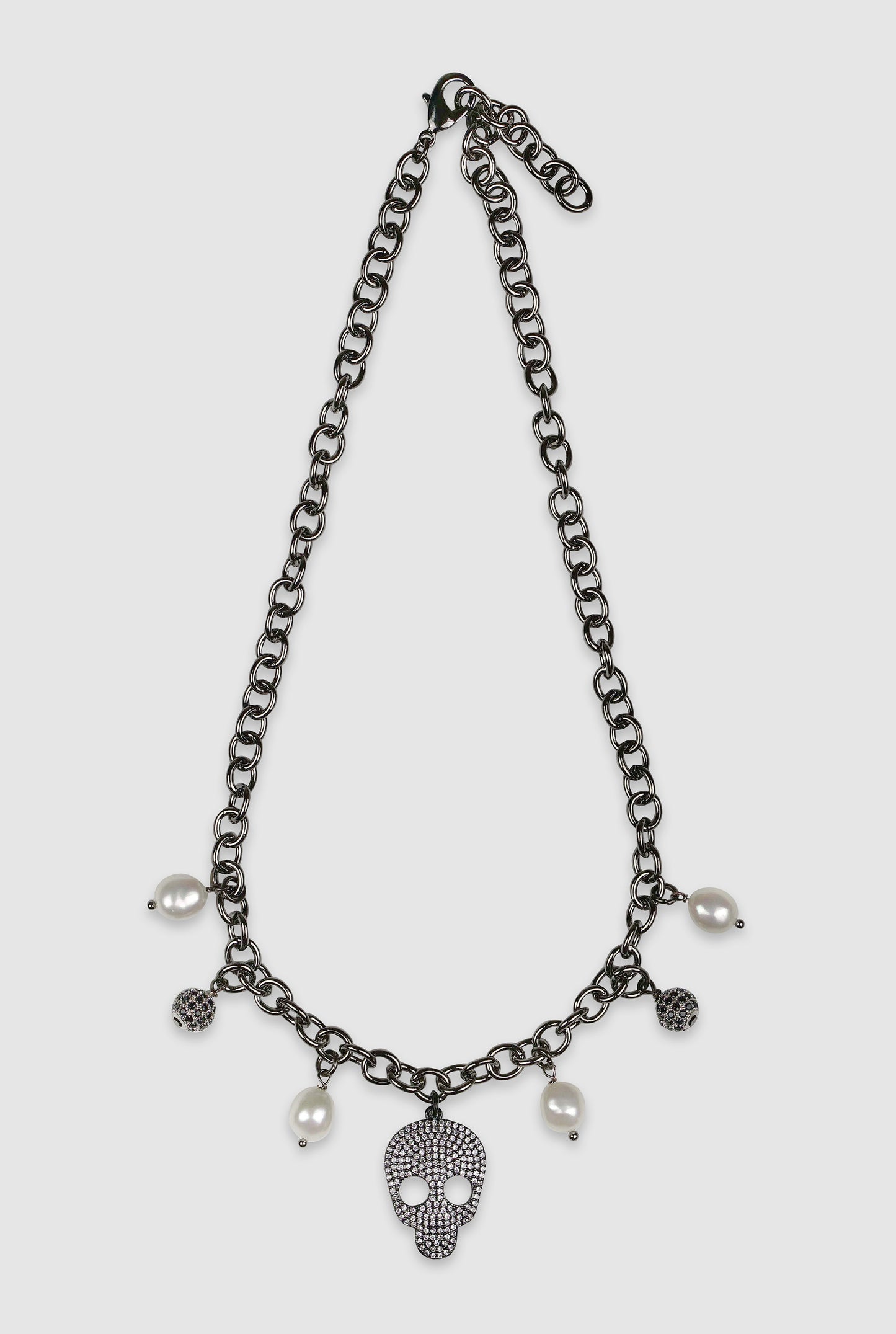 Stacia Skull Necklace