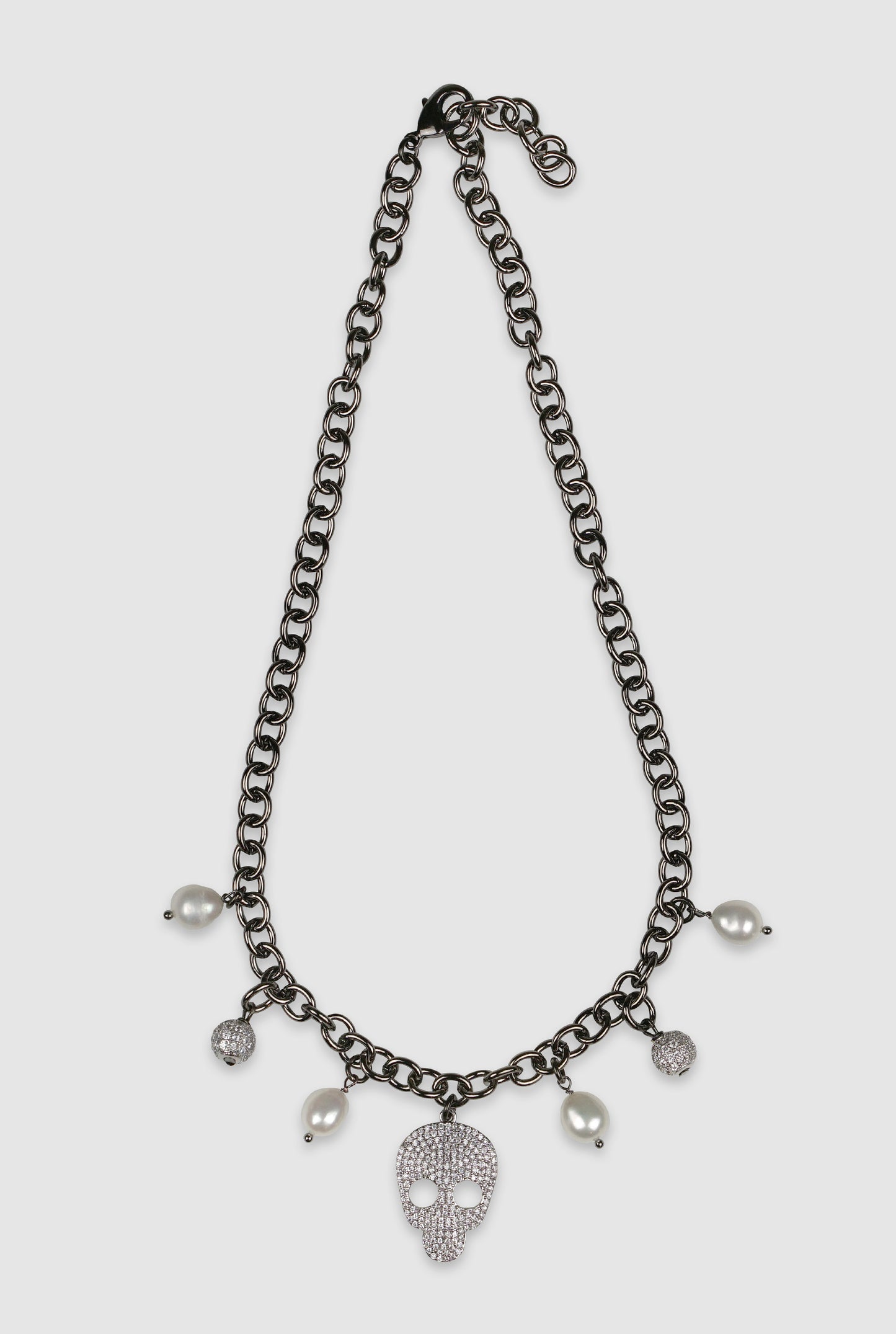 Stacia Skull Necklace